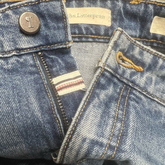 Pilcro and the Letterpress Fringed Capri Jeans Size 27 - Picture 6 of 11